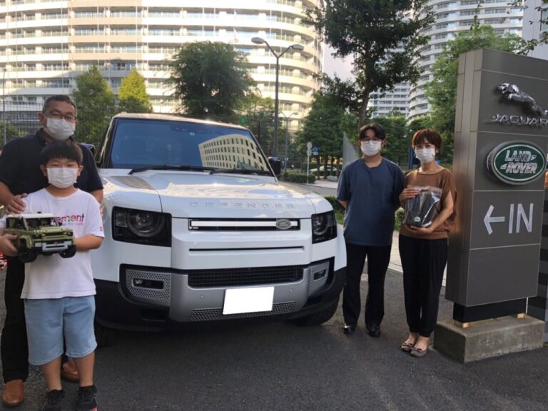 【横浜_納車御礼】DEFENDER110 ジャガー・ランドローバー横浜 新車・認定中古車販売、車検・整備、買取